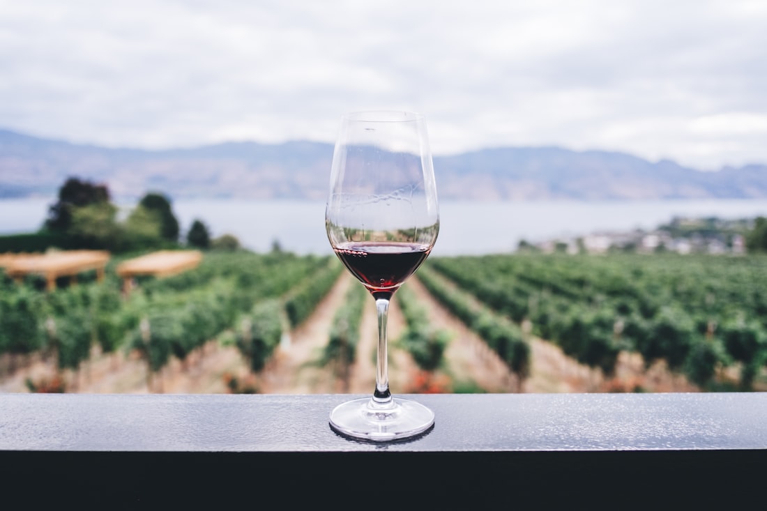 Wine being poured